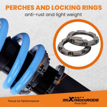 24 Levels Suspension Coilovers Kit compatible for Lexus IS250 IS350 GSE20/21 RWD 2006-2013 Lowering Kit